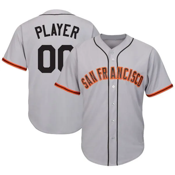 San Francisco Giants Customizable Pro Style Baseball Jersey - 3 Styles Available