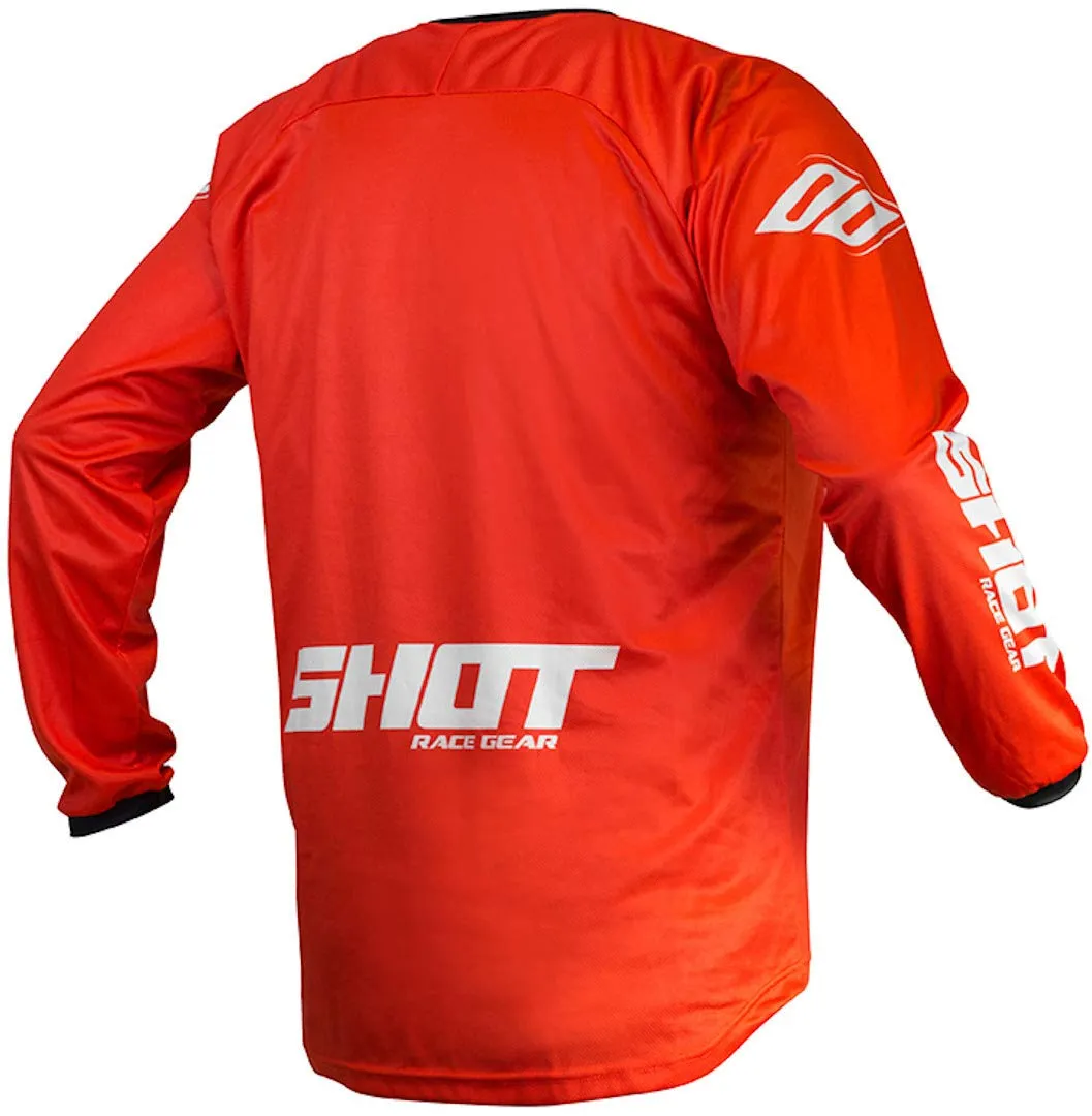 Shot 2020 Devo Raw Motocross Jersey - Red