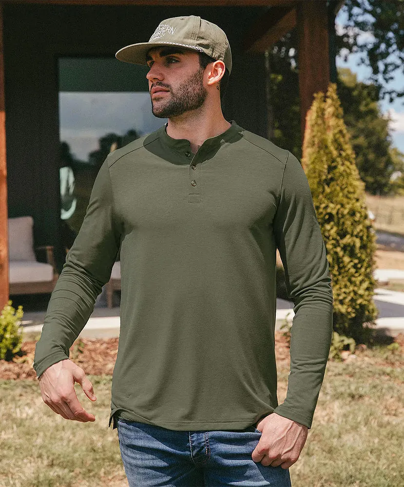 Southern Shirt Co - Max Comfort Henley LS