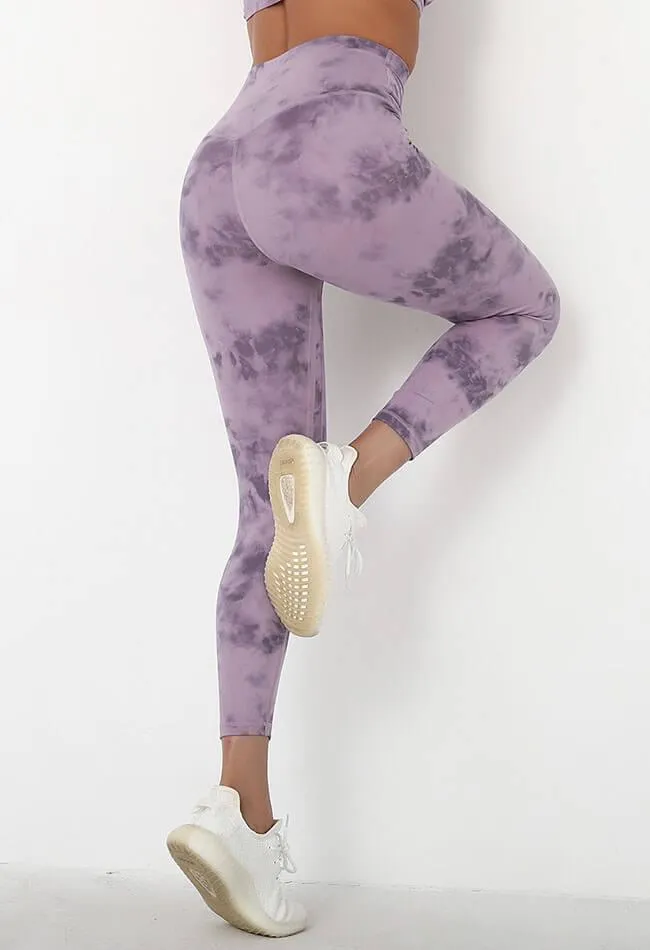 Tie-Dye High Rise 7/8 Legging - Takara