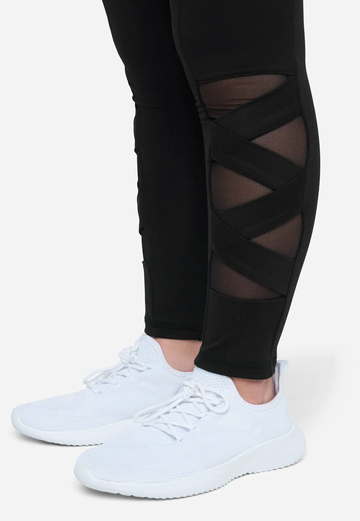 Wide Strap Detail Legging